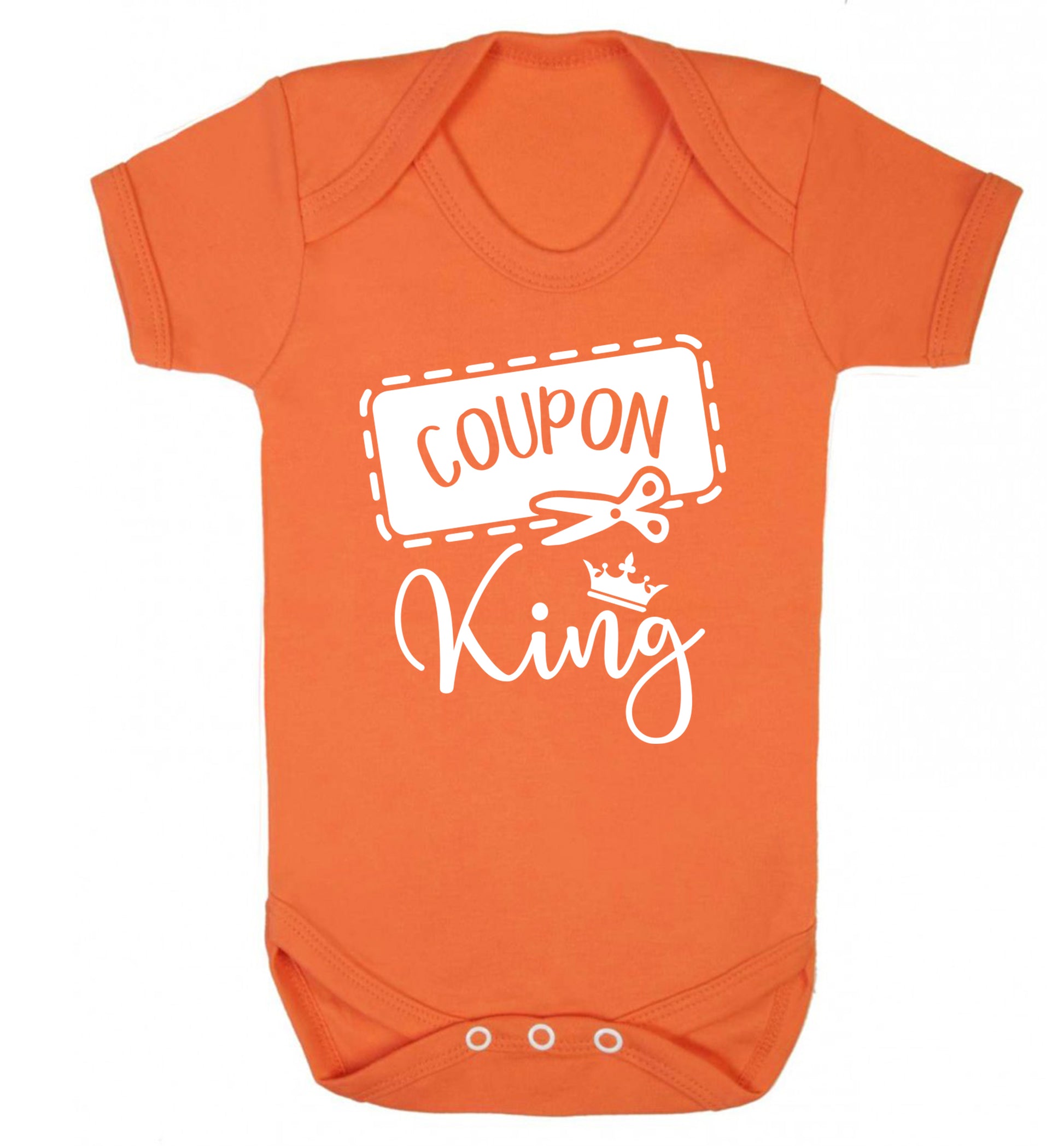 Coupon King Baby Vest orange 18-24 months