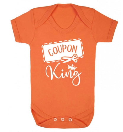 Coupon King Baby Vest orange 18-24 months