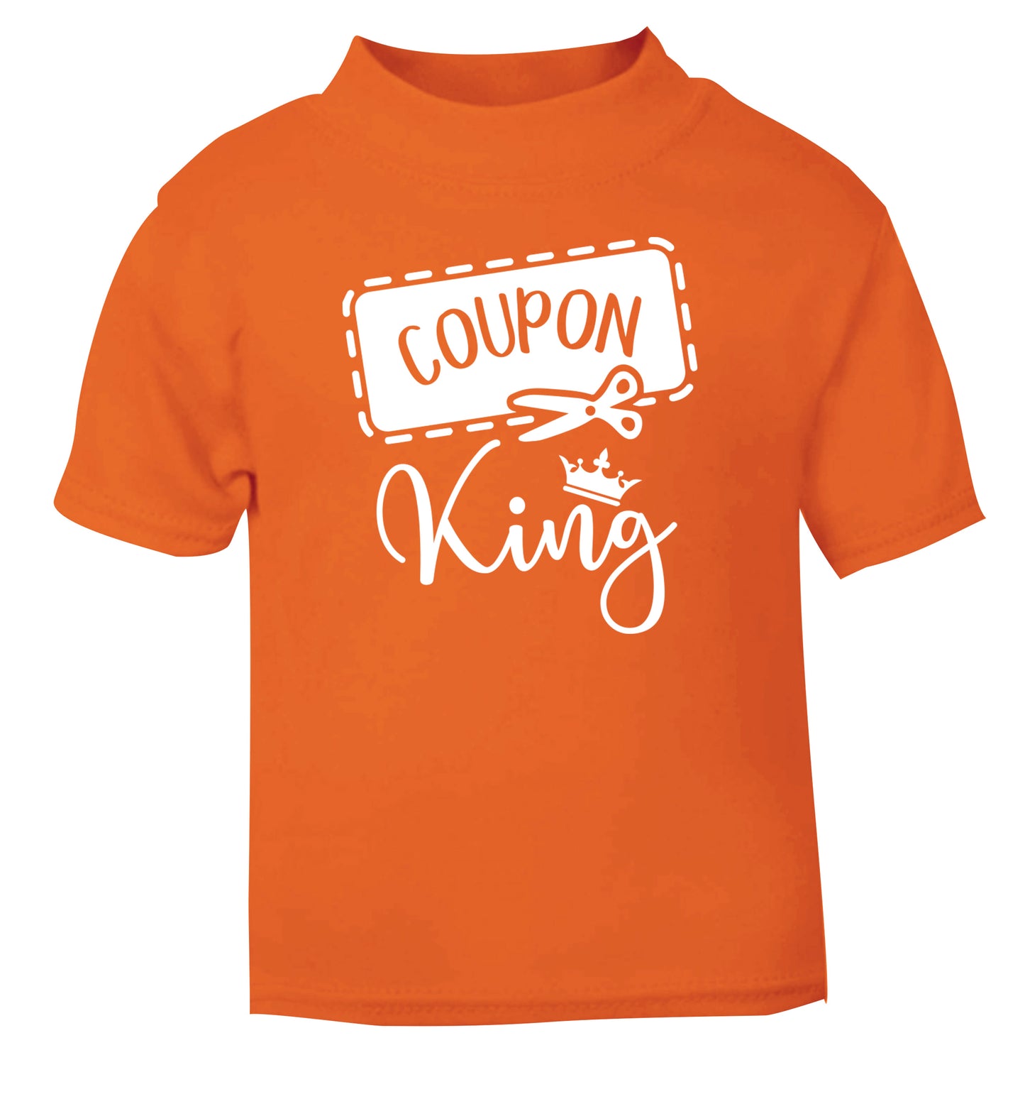 Coupon King orange Baby Toddler Tshirt 2 Years