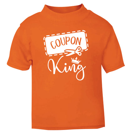 Coupon King orange Baby Toddler Tshirt 2 Years