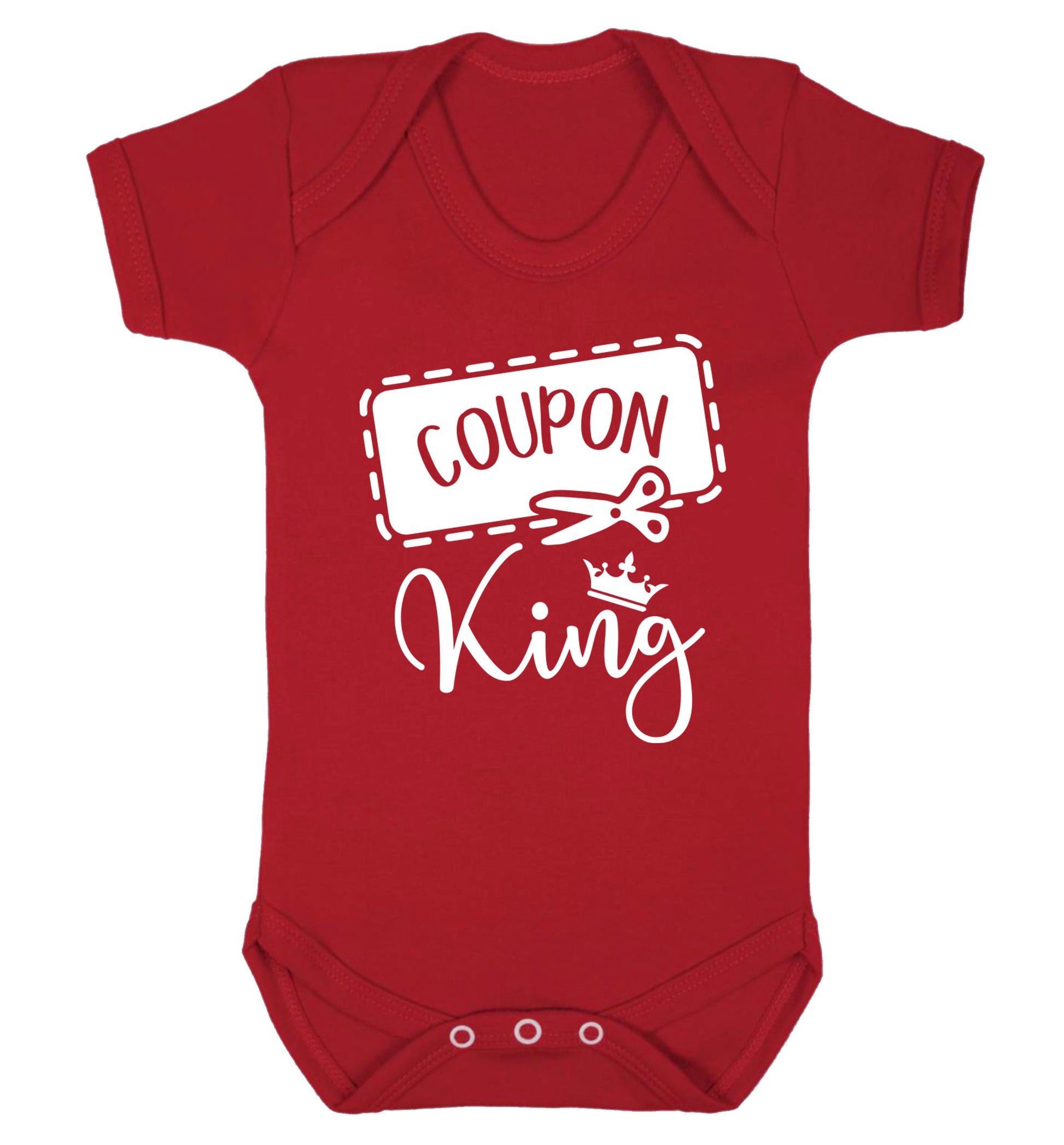 Coupon King Baby Vest red 18-24 months