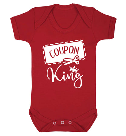 Coupon King Baby Vest red 18-24 months