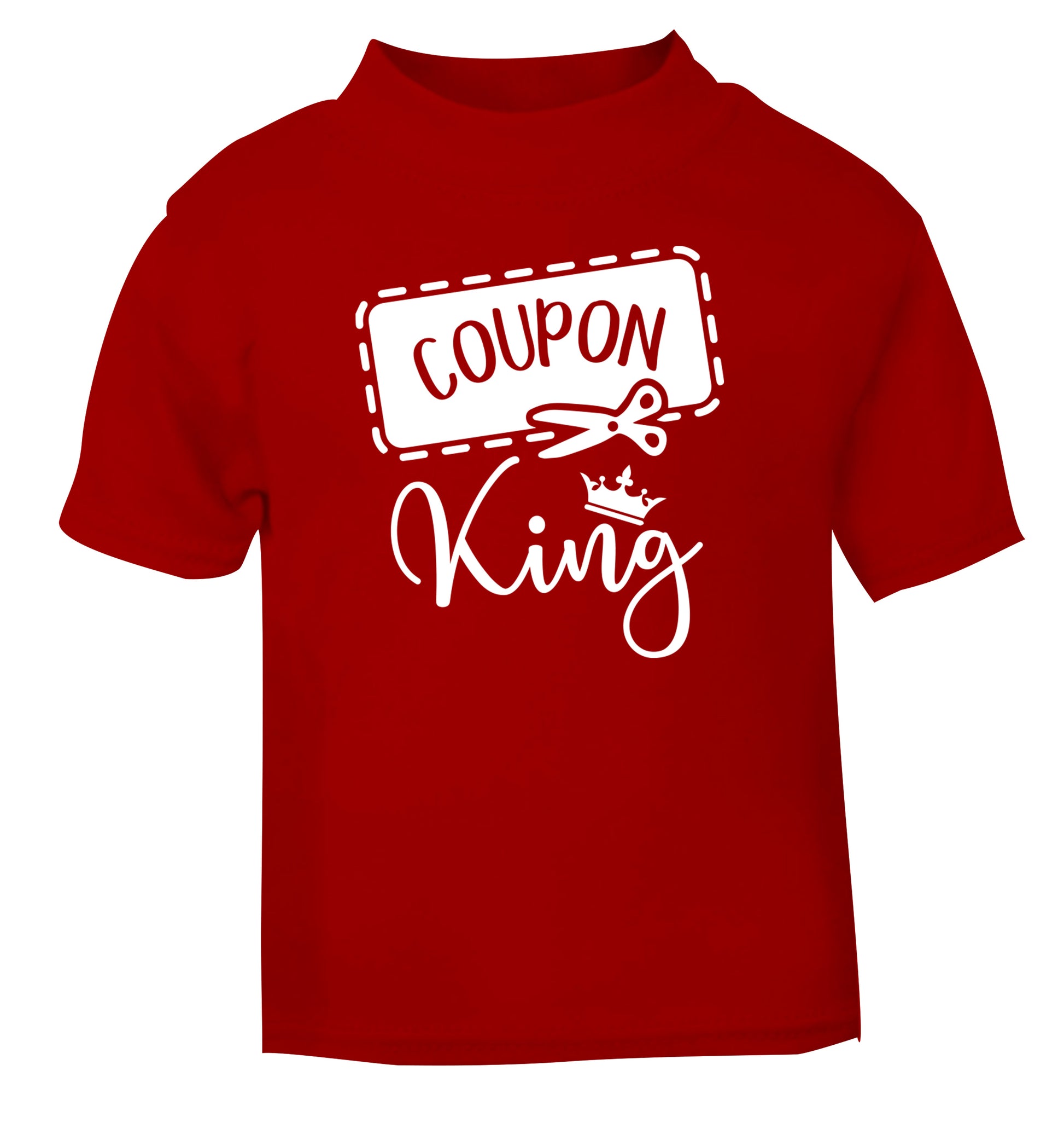 Coupon King red Baby Toddler Tshirt 2 Years