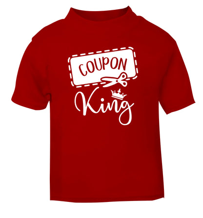 Coupon King red Baby Toddler Tshirt 2 Years