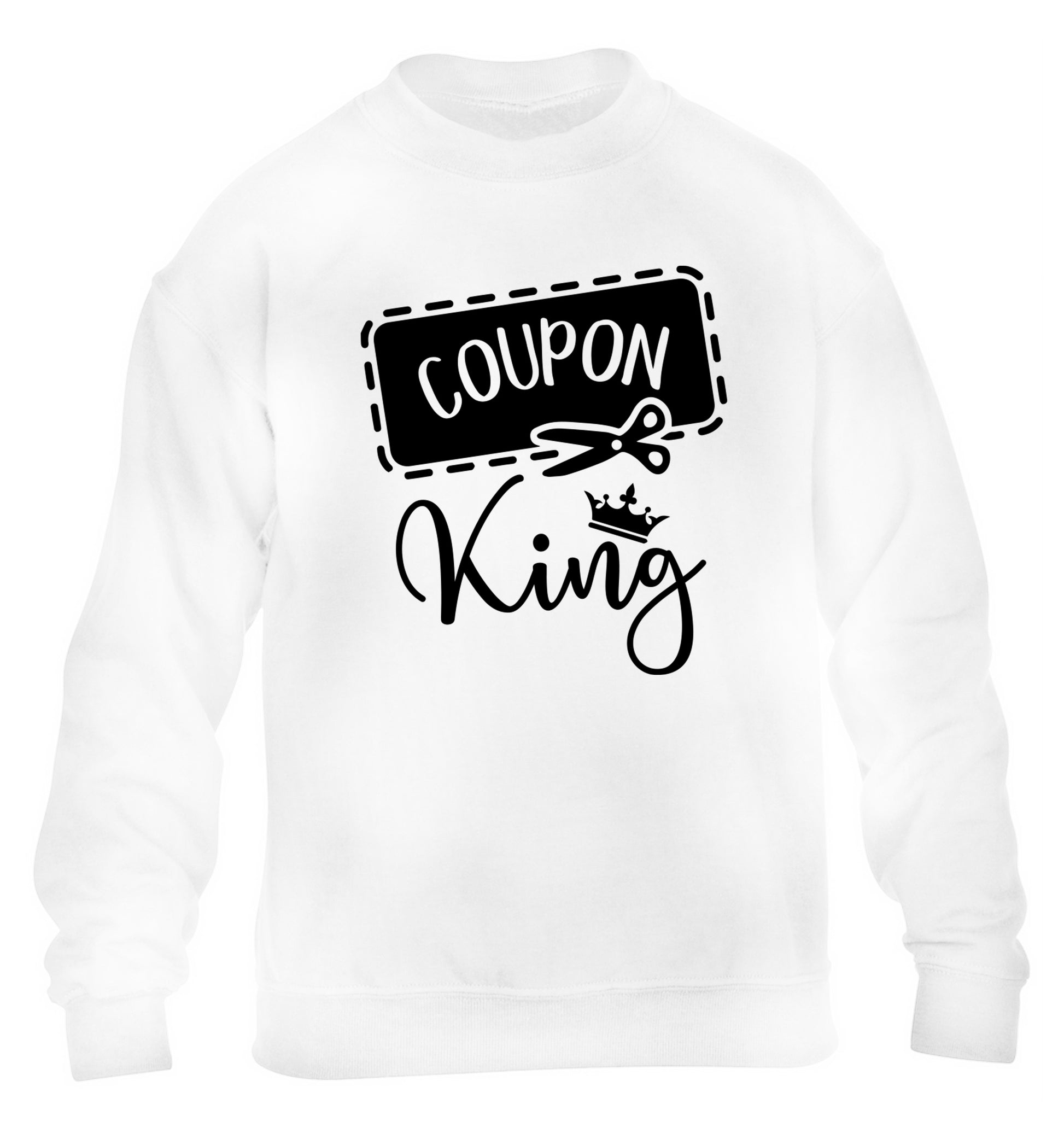 Coupon King children's white sweater 12-13 Years