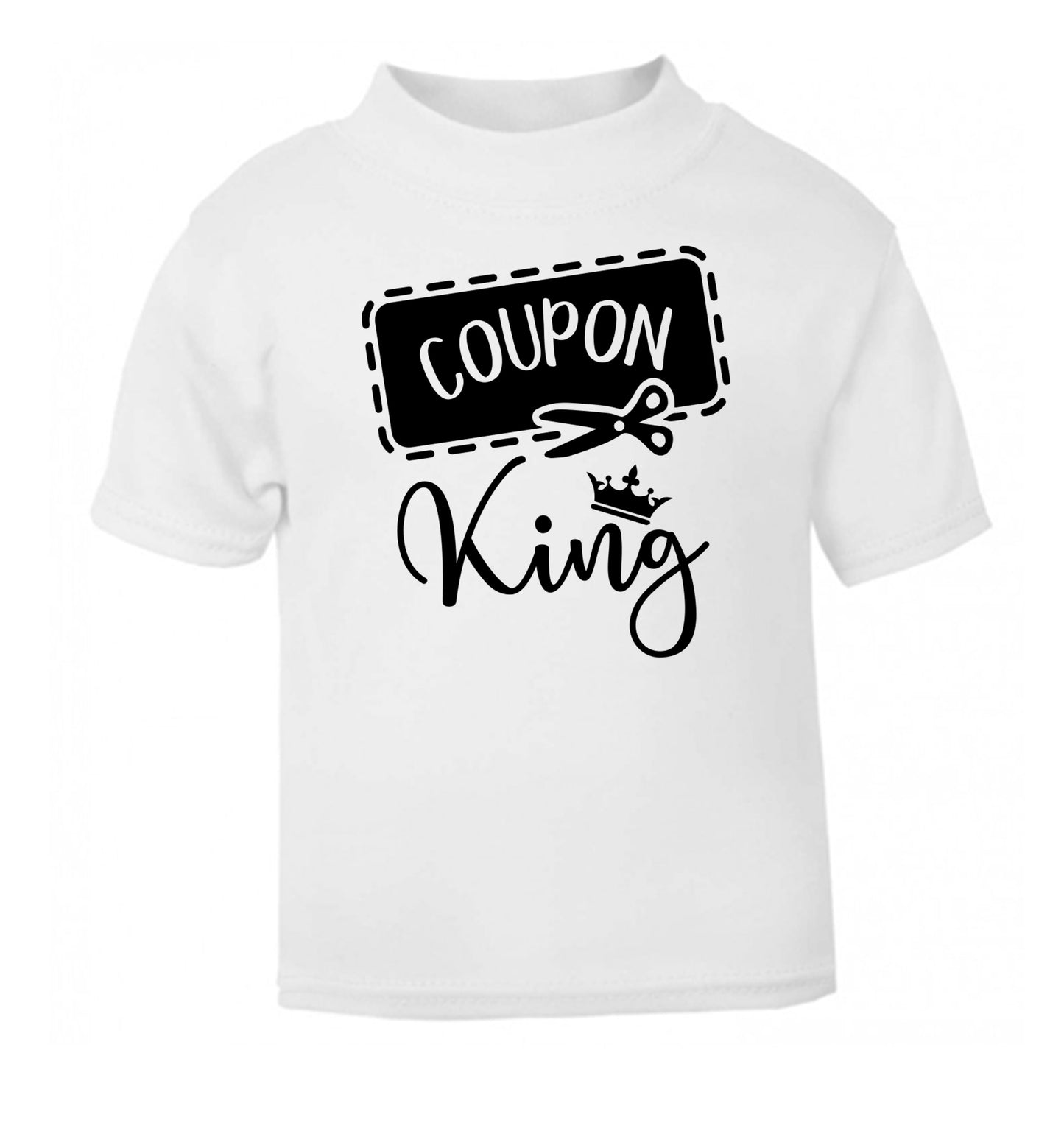 Coupon King white Baby Toddler Tshirt 2 Years