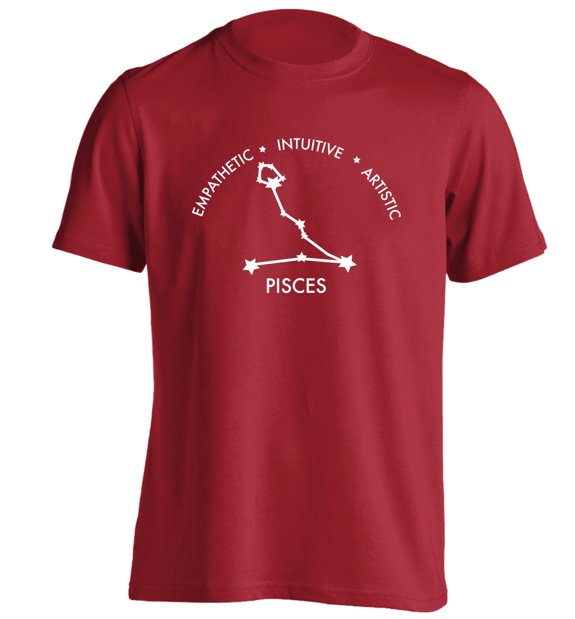 Capricorn: Ambitious | Patient | Gracious adults unisex red Tshirt 2XL