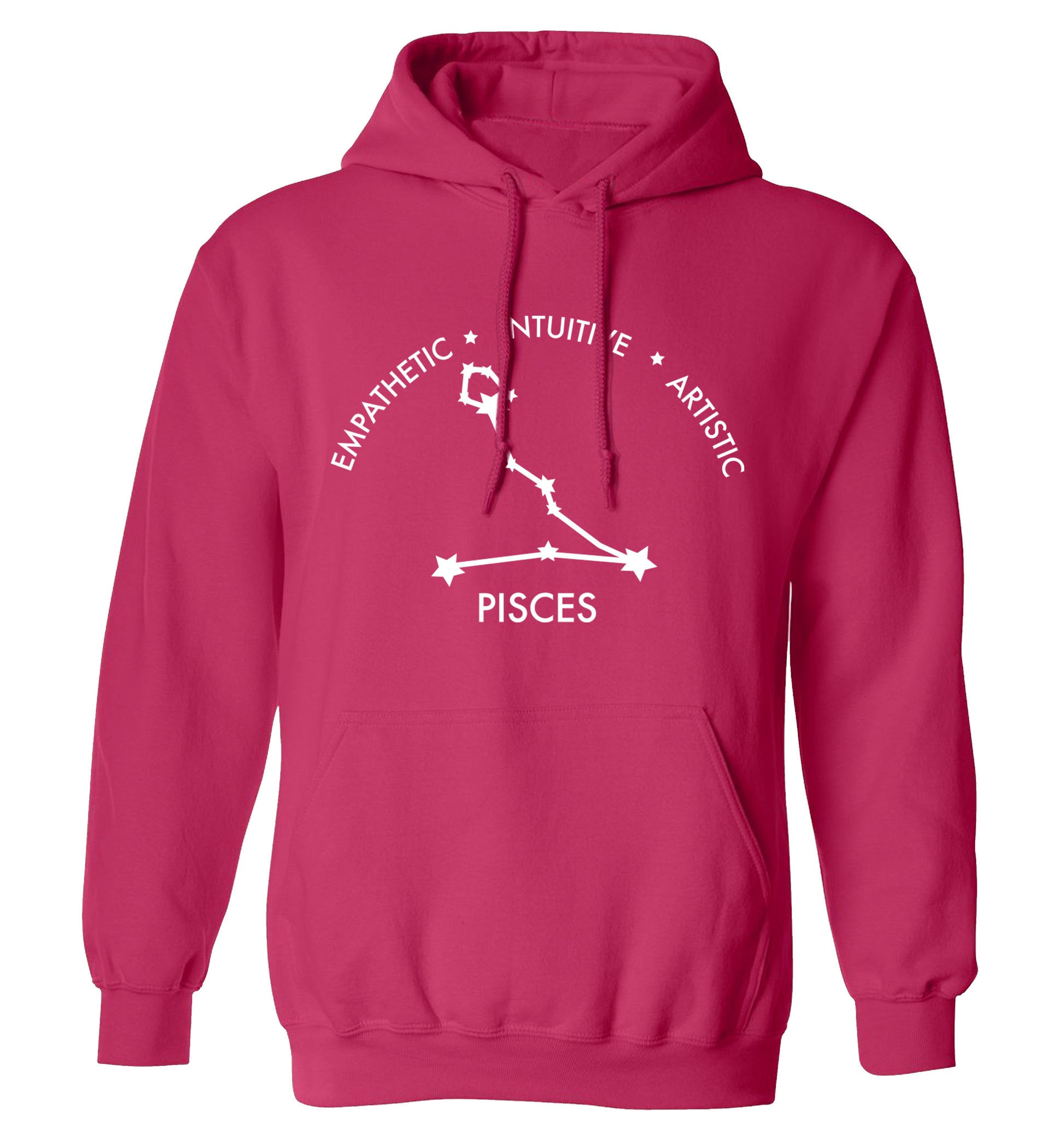 Capricorn: Ambitious | Patient | Gracious adults unisex pink hoodie 2XL