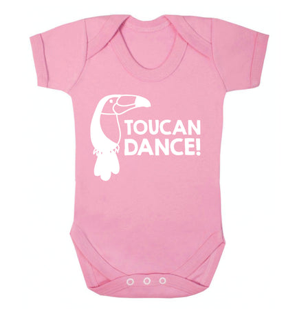 Toucan dance Baby Vest pale pink 18-24 months