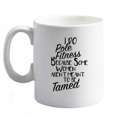 10 oz Favourite Type Pan Pancake ceramic mug right handed