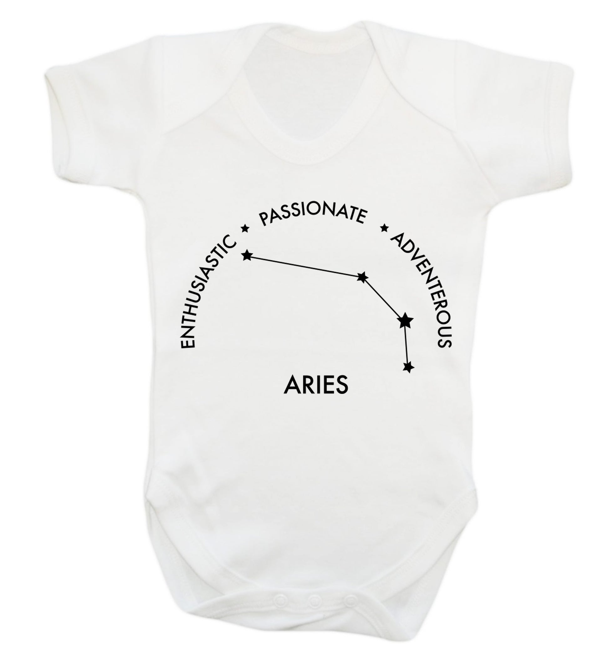 Aries enthusiastic | passionate | adventerous Baby Vest white 18-24 months