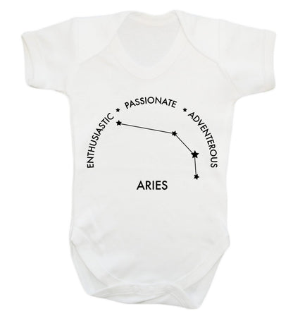 Aries enthusiastic | passionate | adventerous Baby Vest white 18-24 months