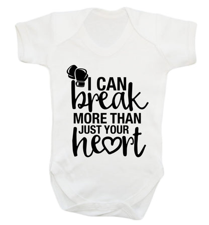 I can break more than just your heart Baby Vest white 18-24 months