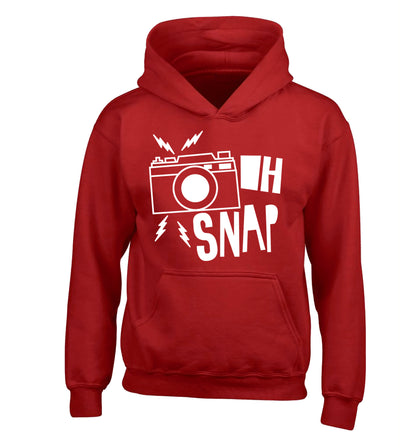 Oh Snap children's red hoodie 12-13 Years