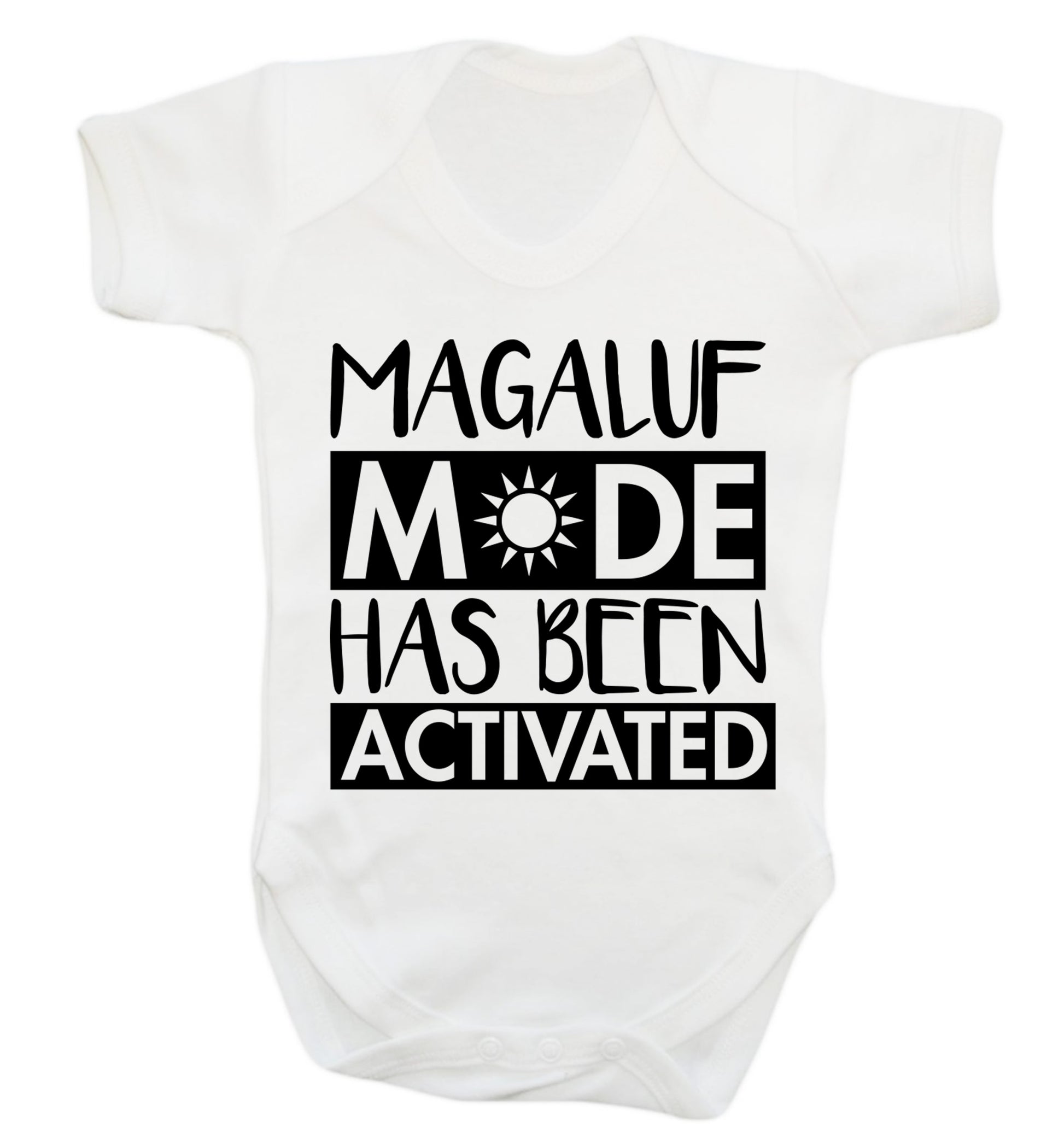 Magaluf mode has been activated Baby Vest white 18-24 months