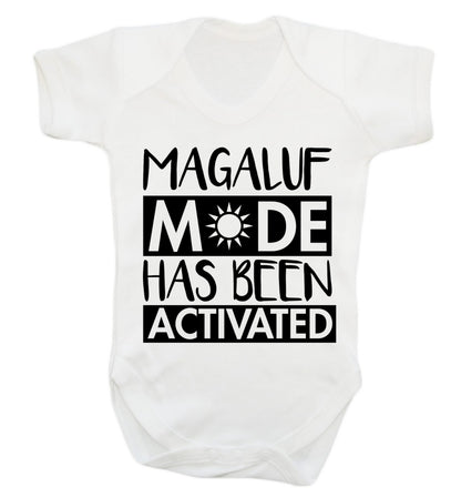 Magaluf mode has been activated Baby Vest white 18-24 months