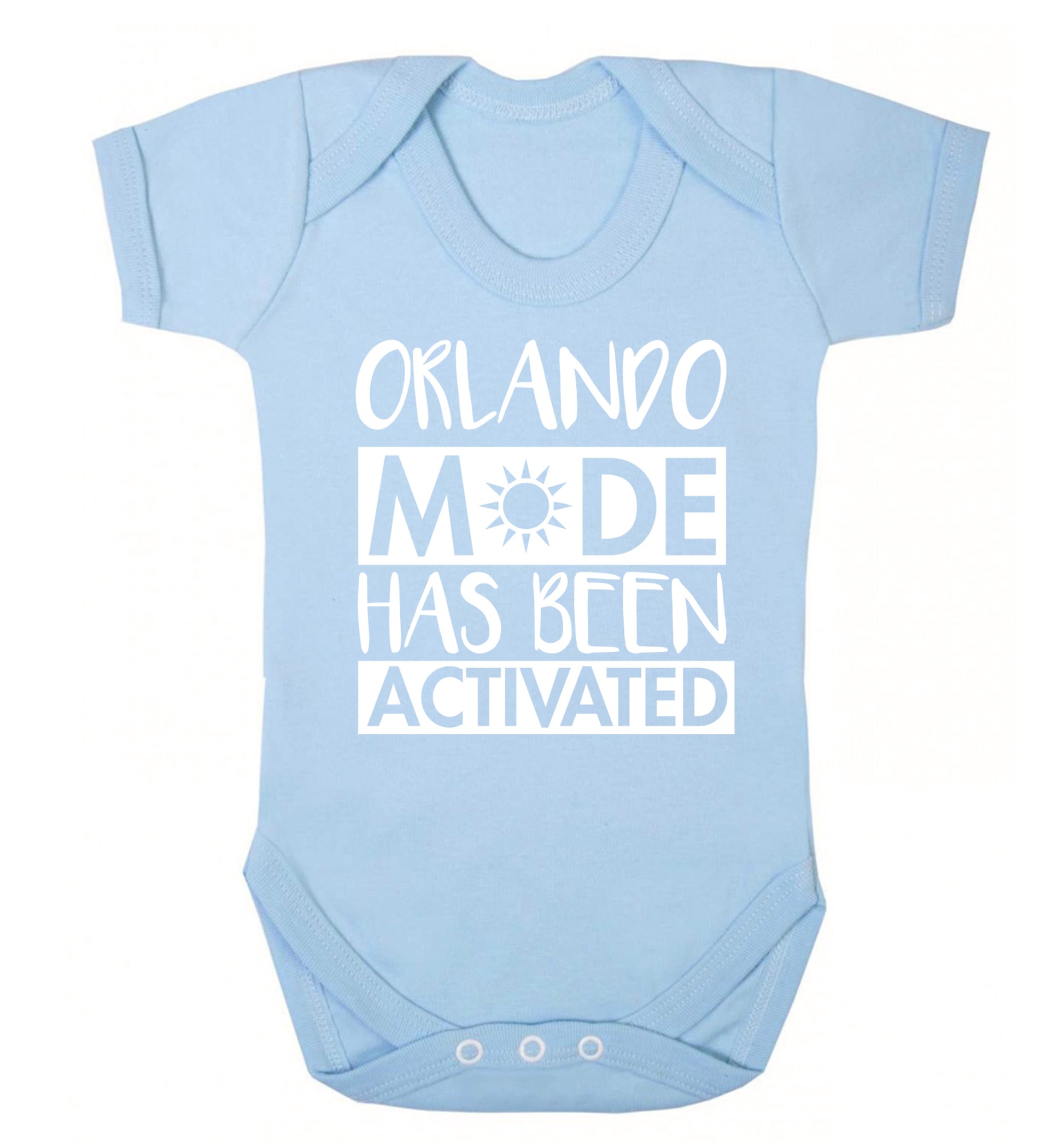 Orlando mode has been activated Baby Vest pale blue 18-24 months