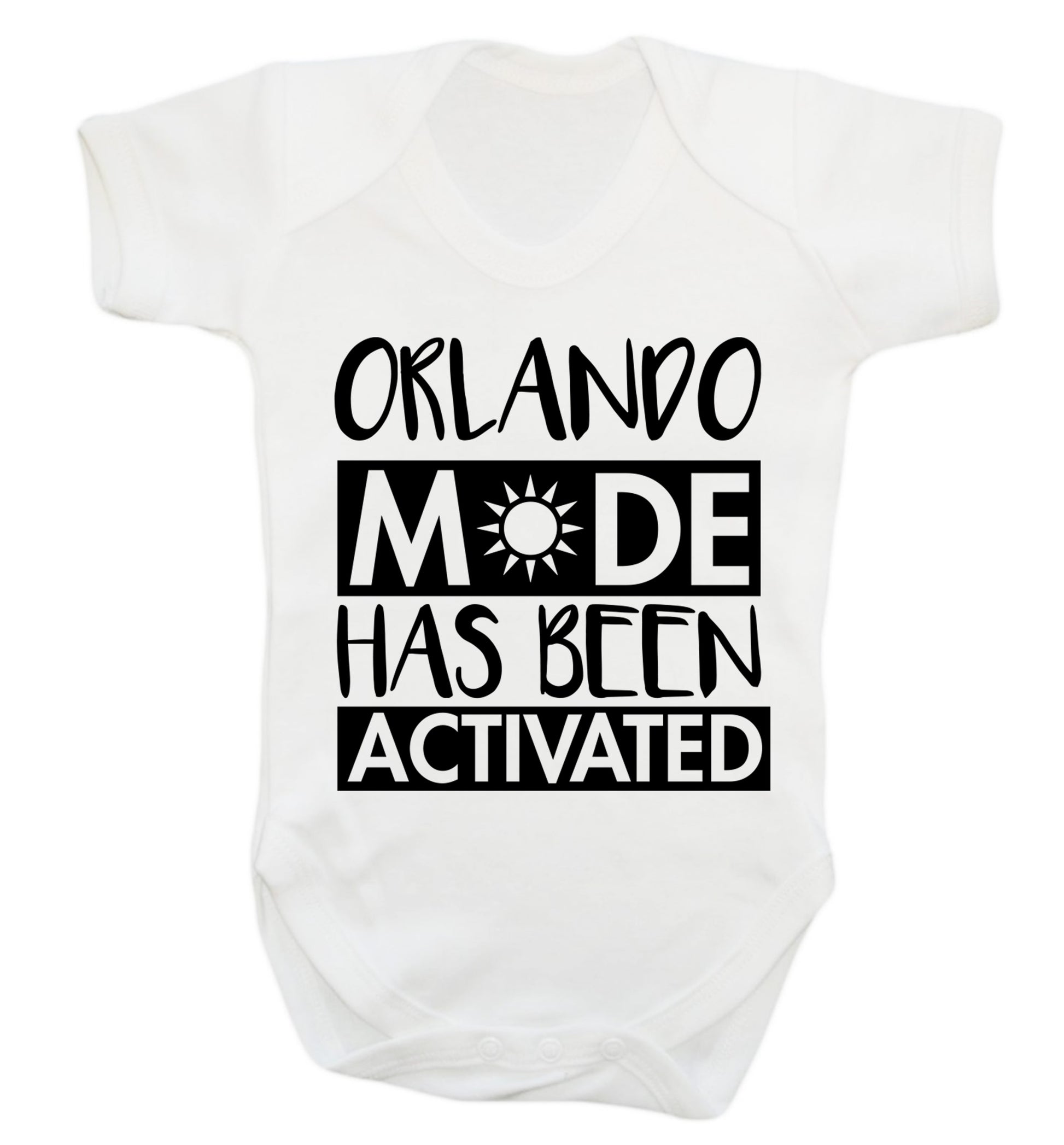 Orlando mode has been activated Baby Vest white 18-24 months