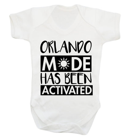 Orlando mode has been activated Baby Vest white 18-24 months