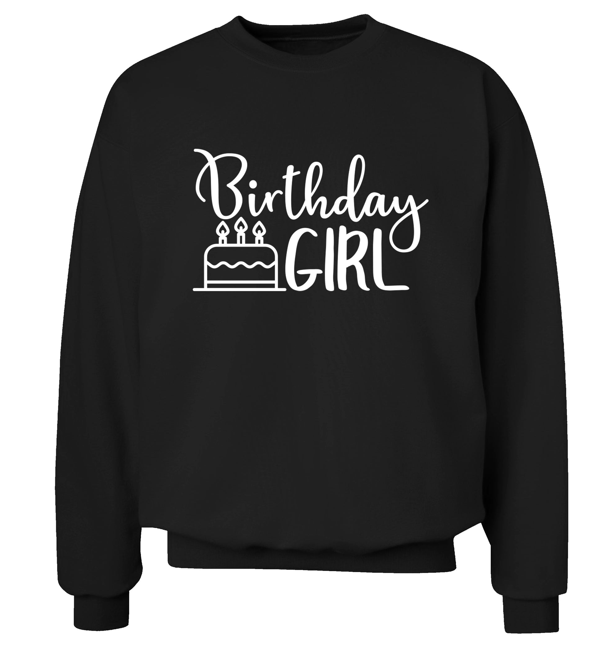 Birthday Girl Adult's unisex black Sweater 2XL