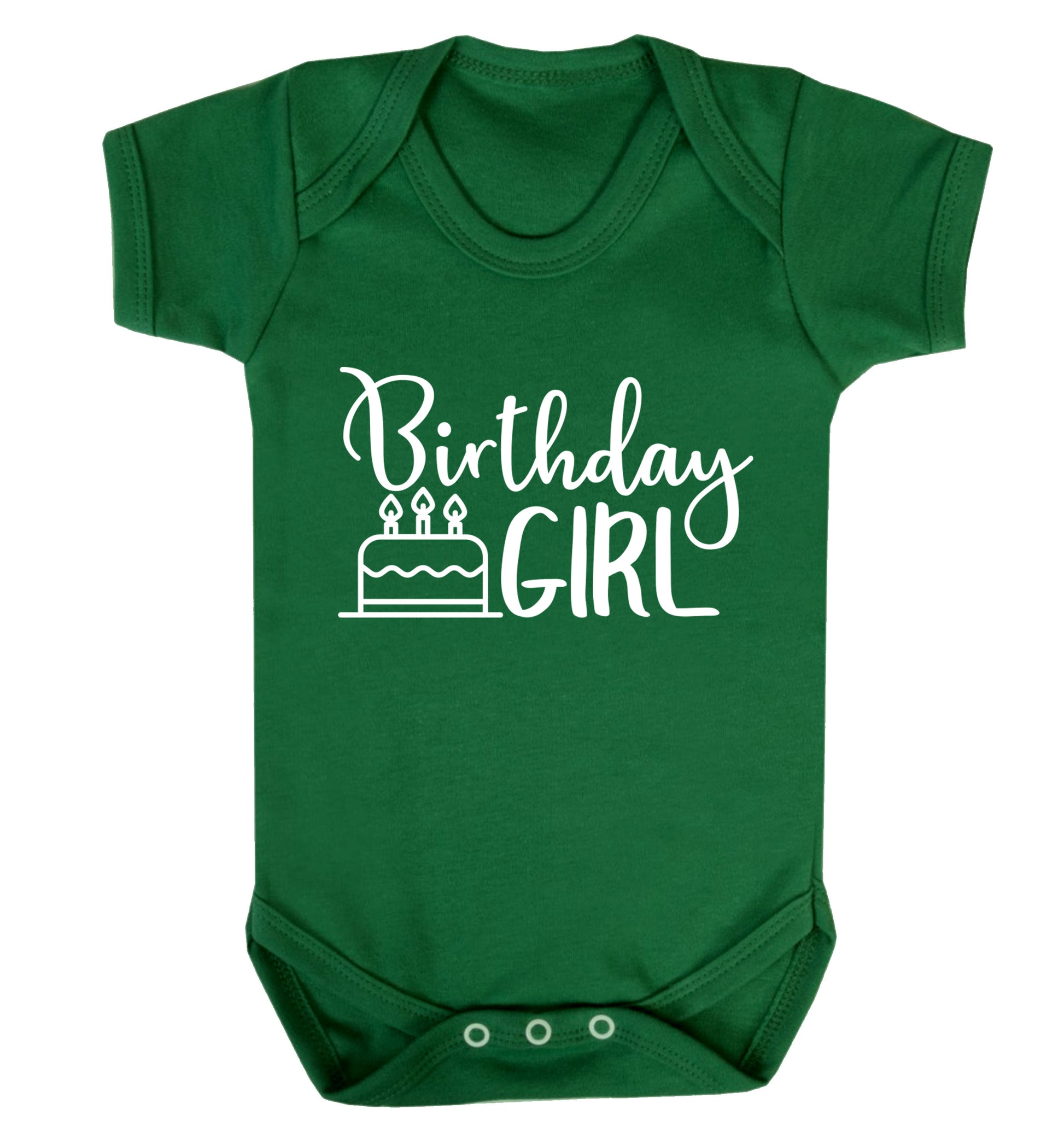 Birthday Girl Baby Vest green 18-24 months