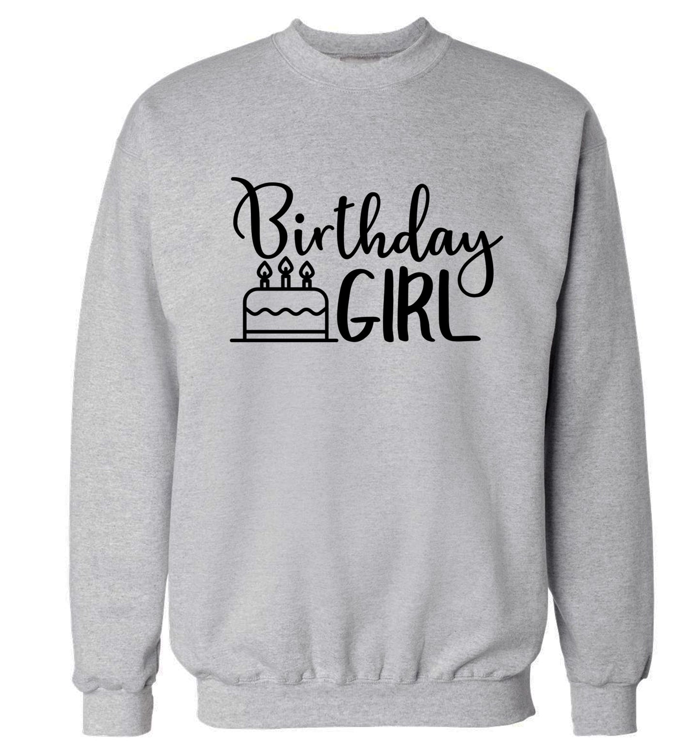 Birthday Girl Adult's unisex grey Sweater 2XL