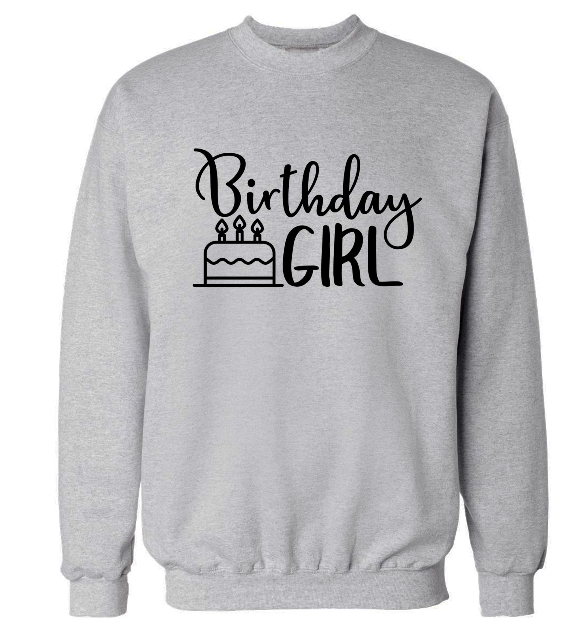 Birthday Girl Adult's unisex grey Sweater 2XL