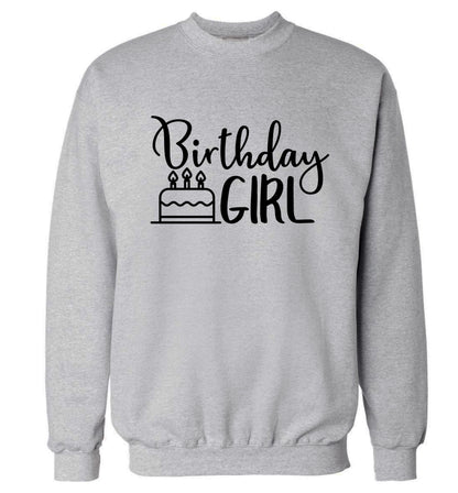 Birthday Girl Adult's unisex grey Sweater 2XL
