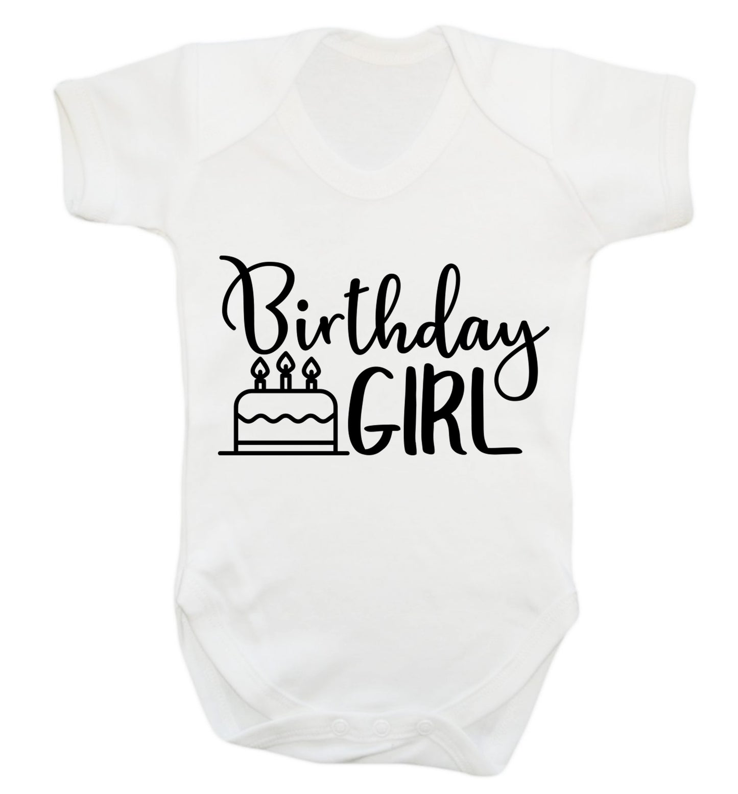 Birthday Girl Baby Vest white 18-24 months