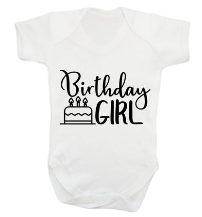 Birthday Girl Baby Vest white 18-24 months