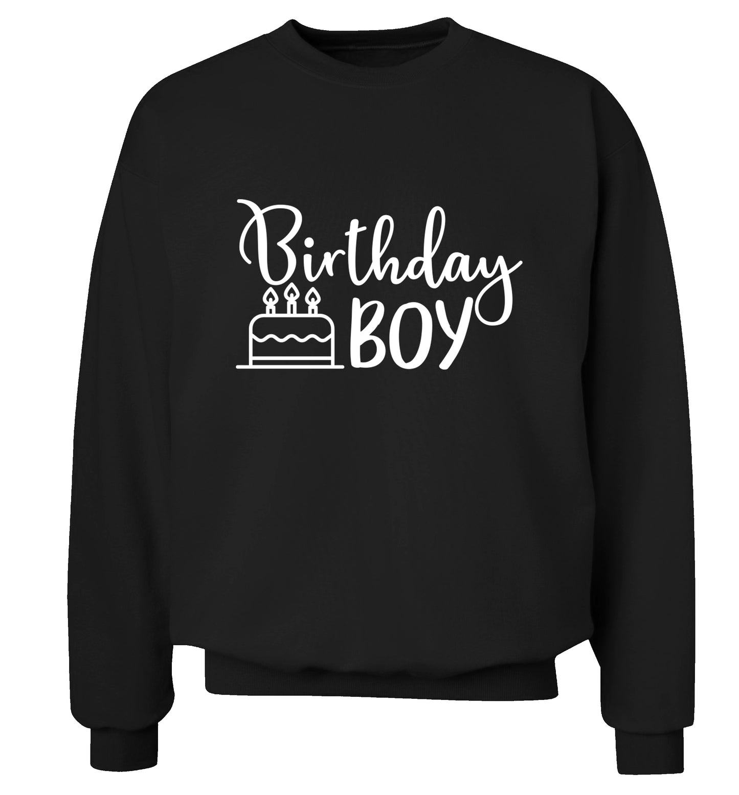 Birthday Boy Adult's unisex black Sweater 2XL
