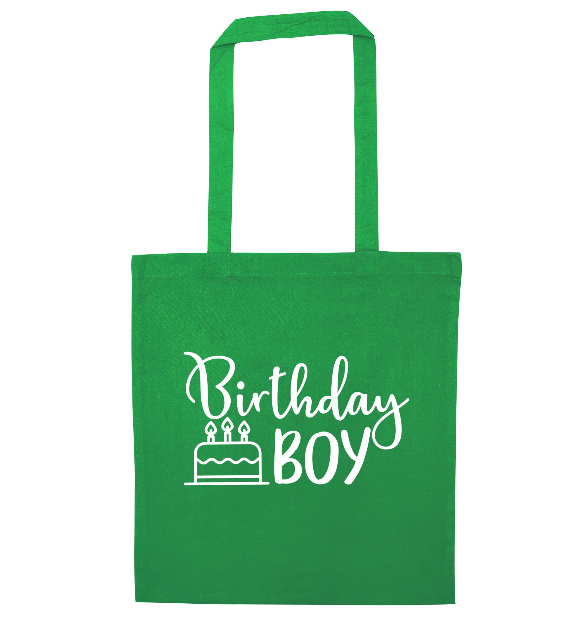 Birthday Boy green tote bag