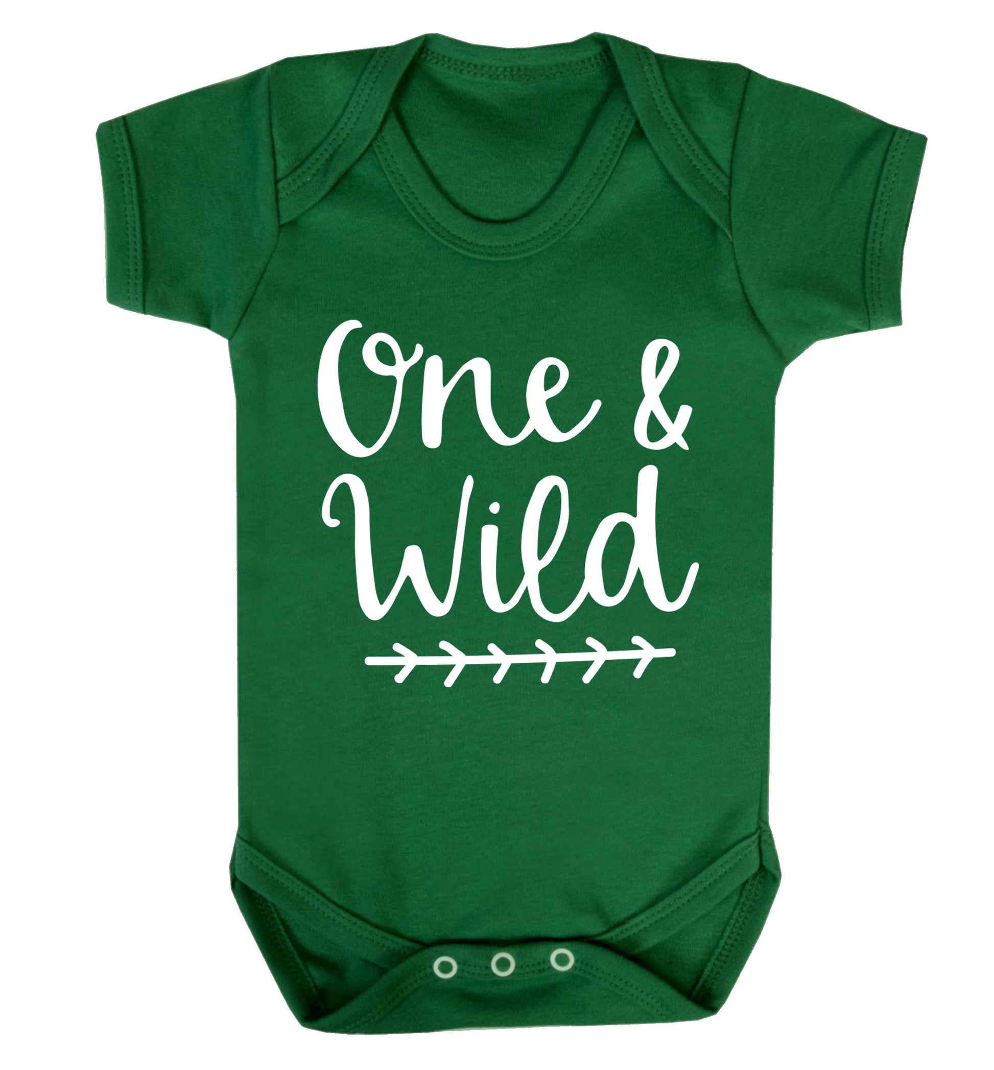 One and wild Baby Vest green 18-24 months