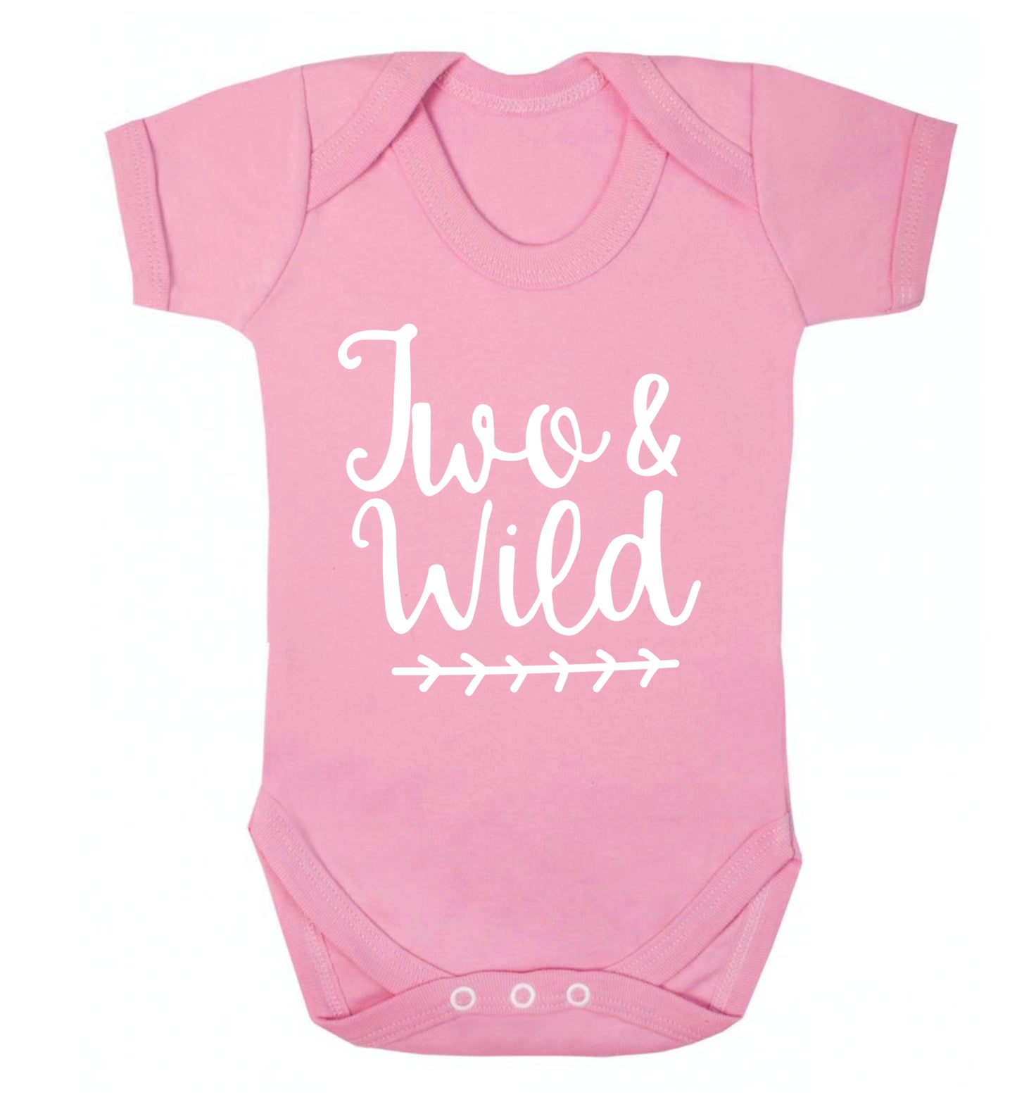 Two and wild Baby Vest pale pink 18-24 months