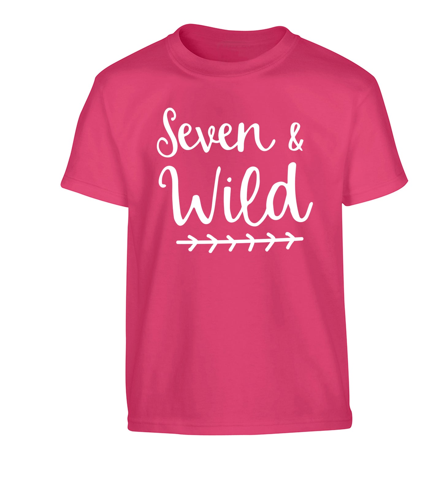 Seven and wild Children's pink Tshirt 12-13 Years