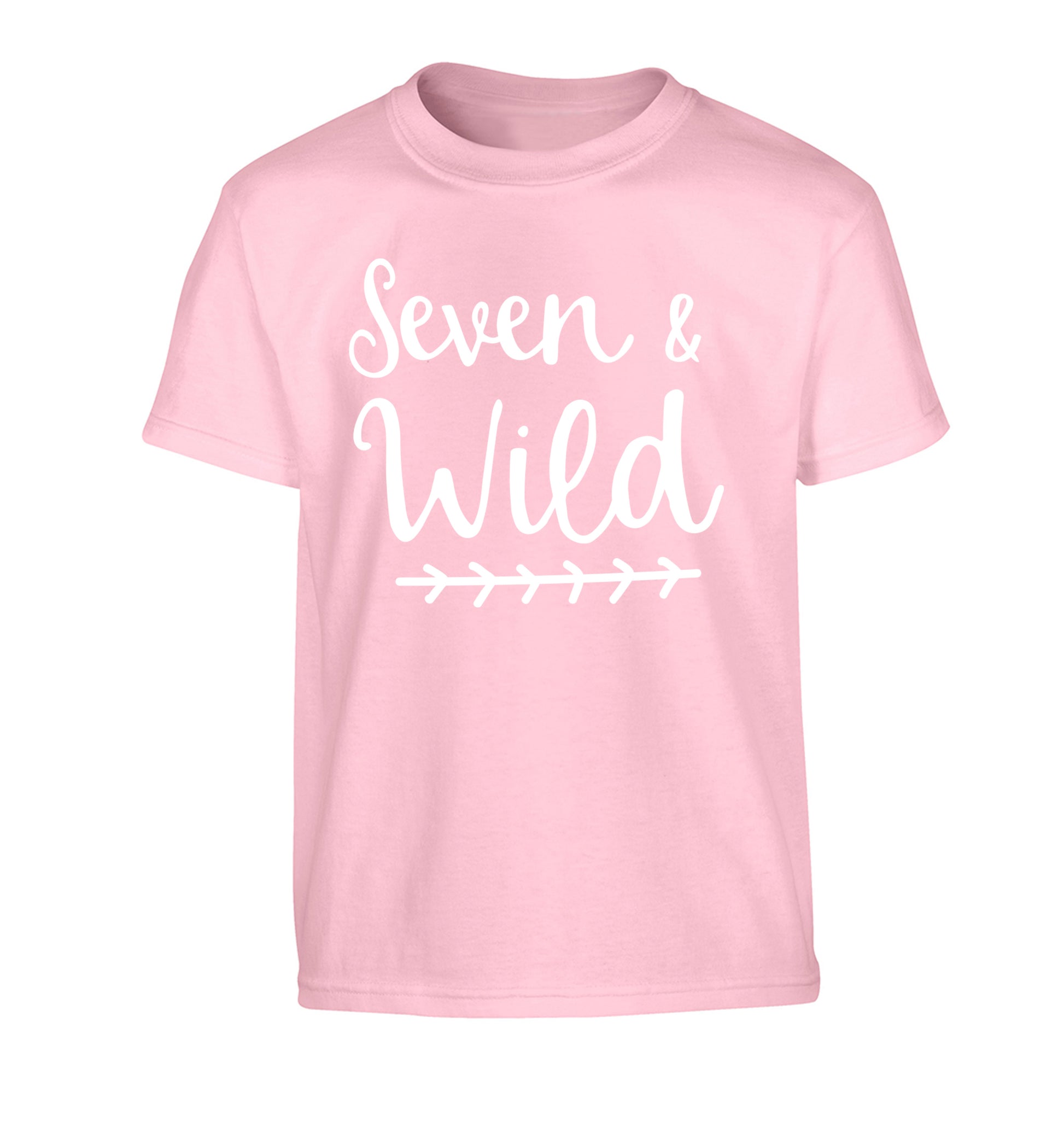Seven and wild Children's light pink Tshirt 12-13 Years