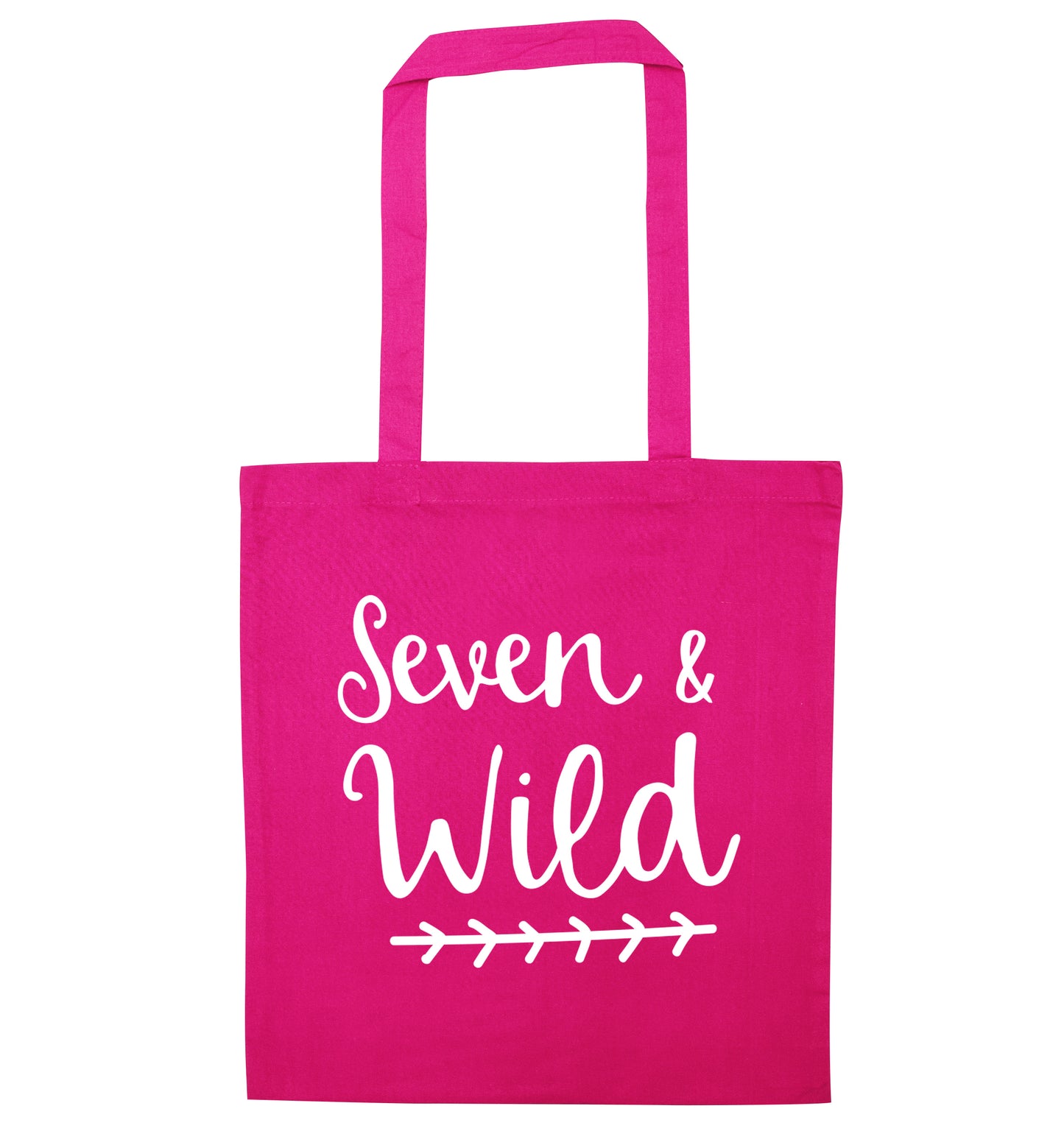 Seven and wild pink tote bag