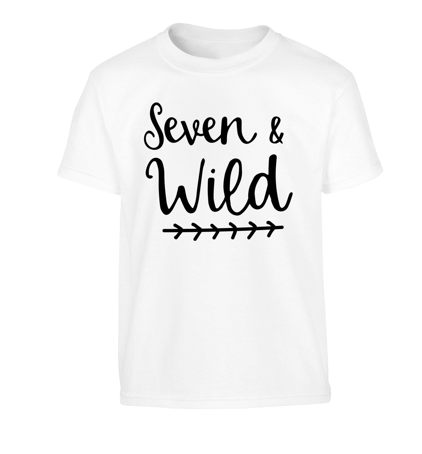 Seven and wild Children's white Tshirt 12-13 Years