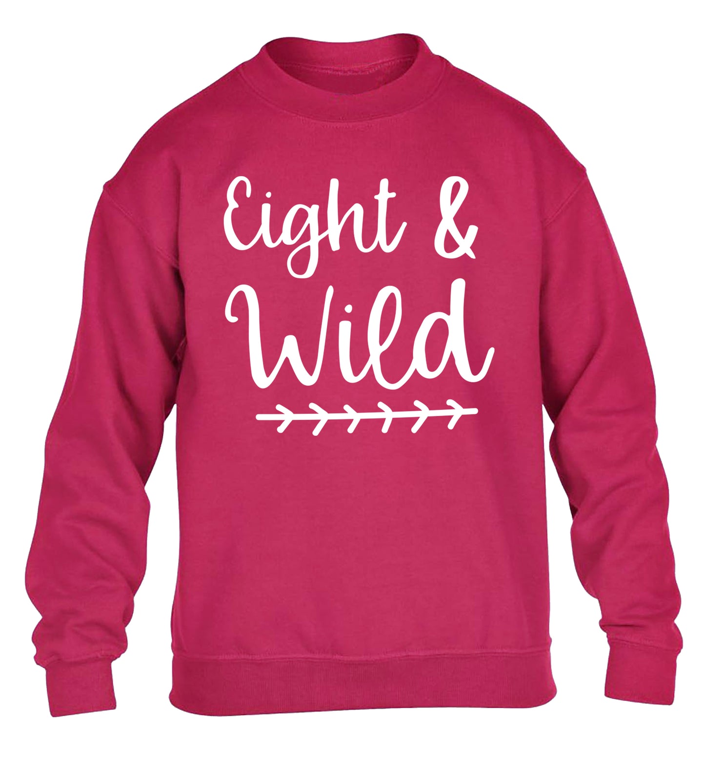Eight and wild children's pink sweater 12-13 Years