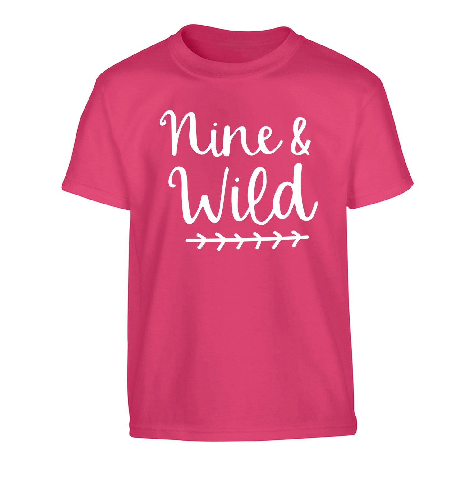 Nine and wild Children's pink Tshirt 12-13 Years