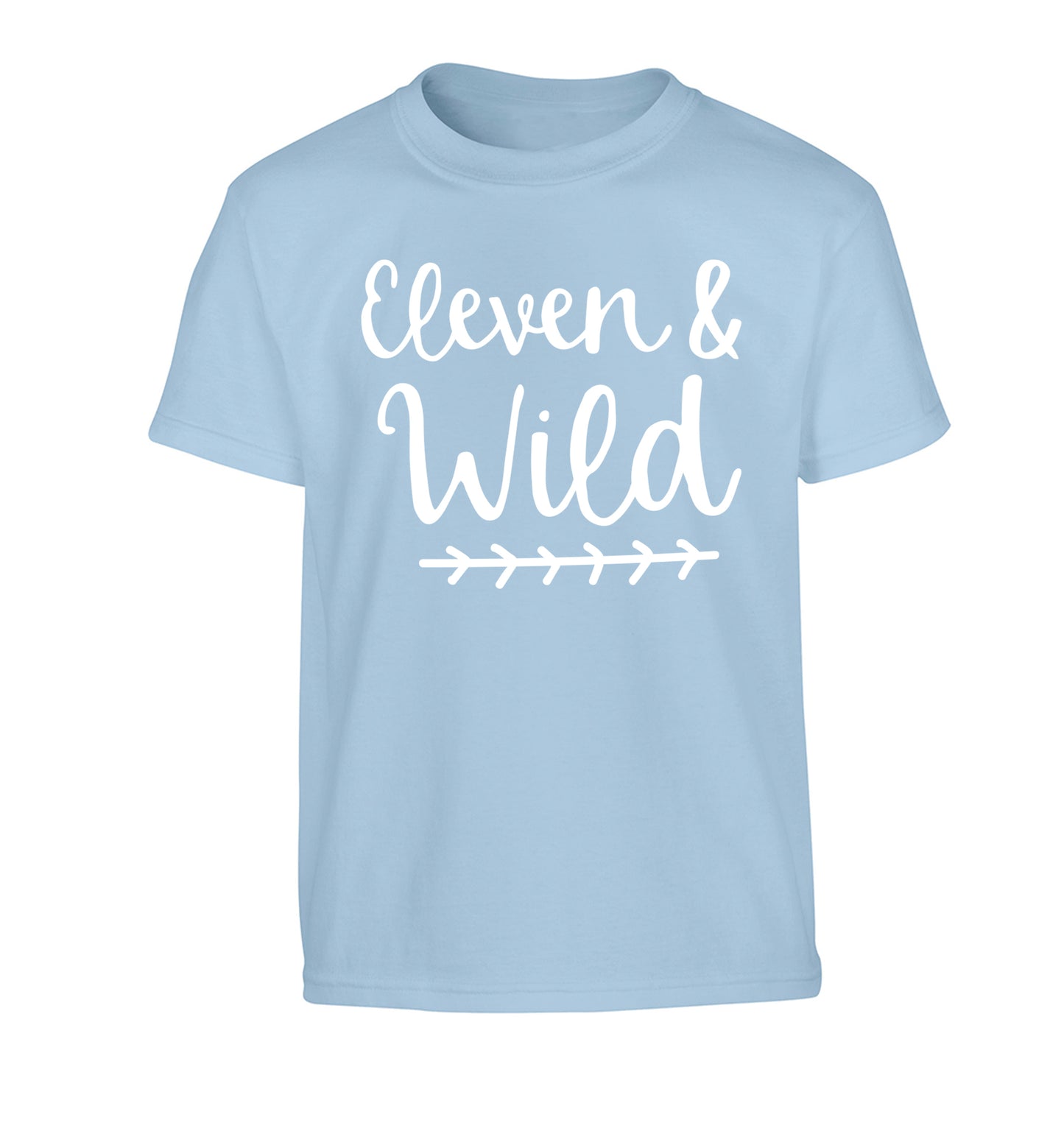 Eleven and wild Children's light blue Tshirt 12-13 Years