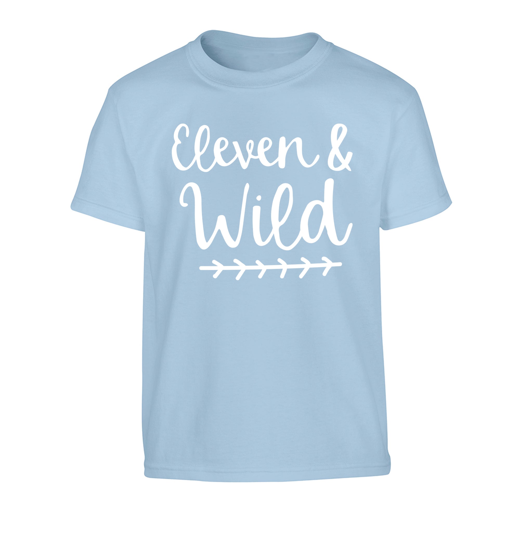 Eleven and wild Children's light blue Tshirt 12-13 Years