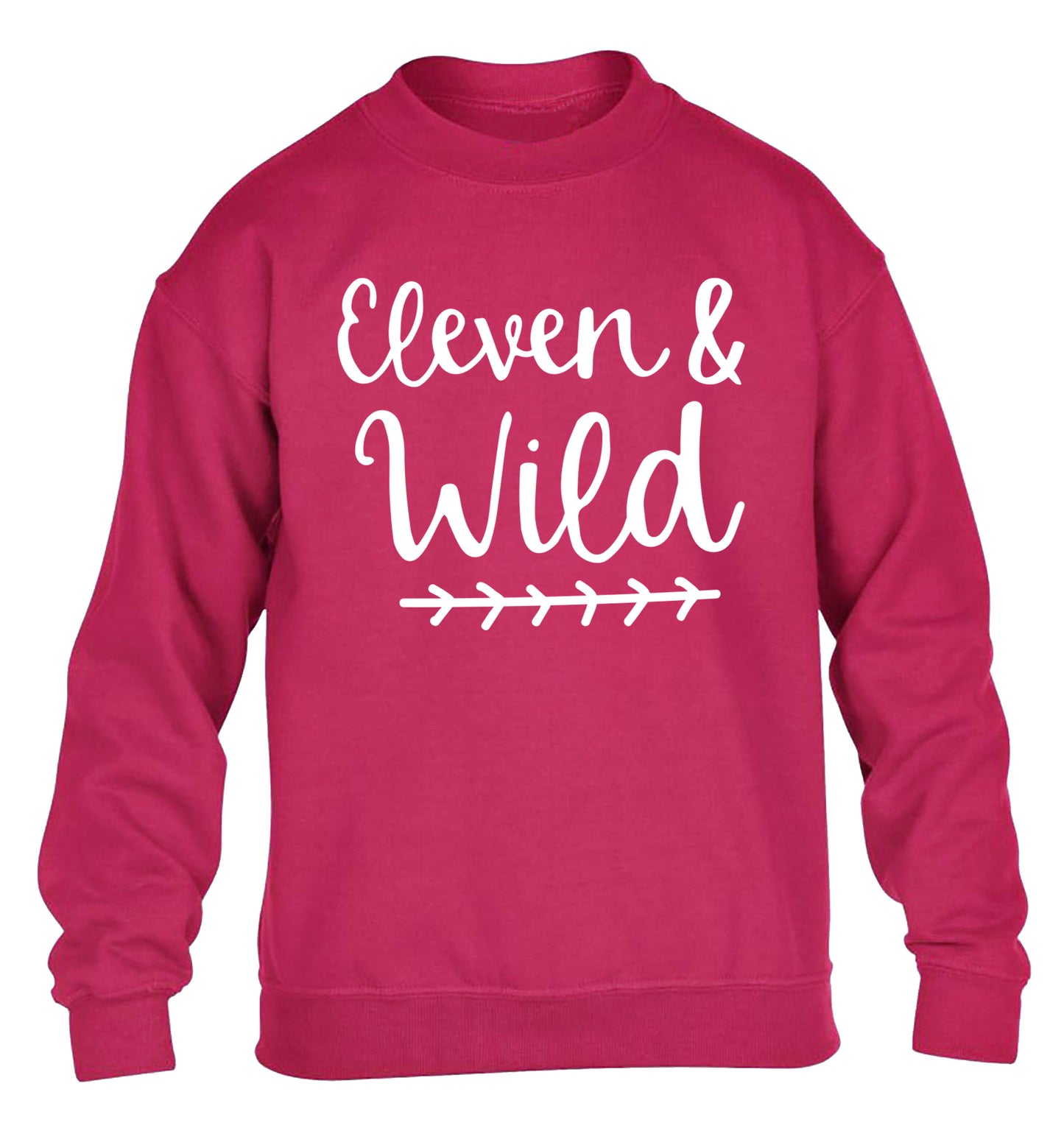 Eleven and wild children's pink sweater 12-13 Years