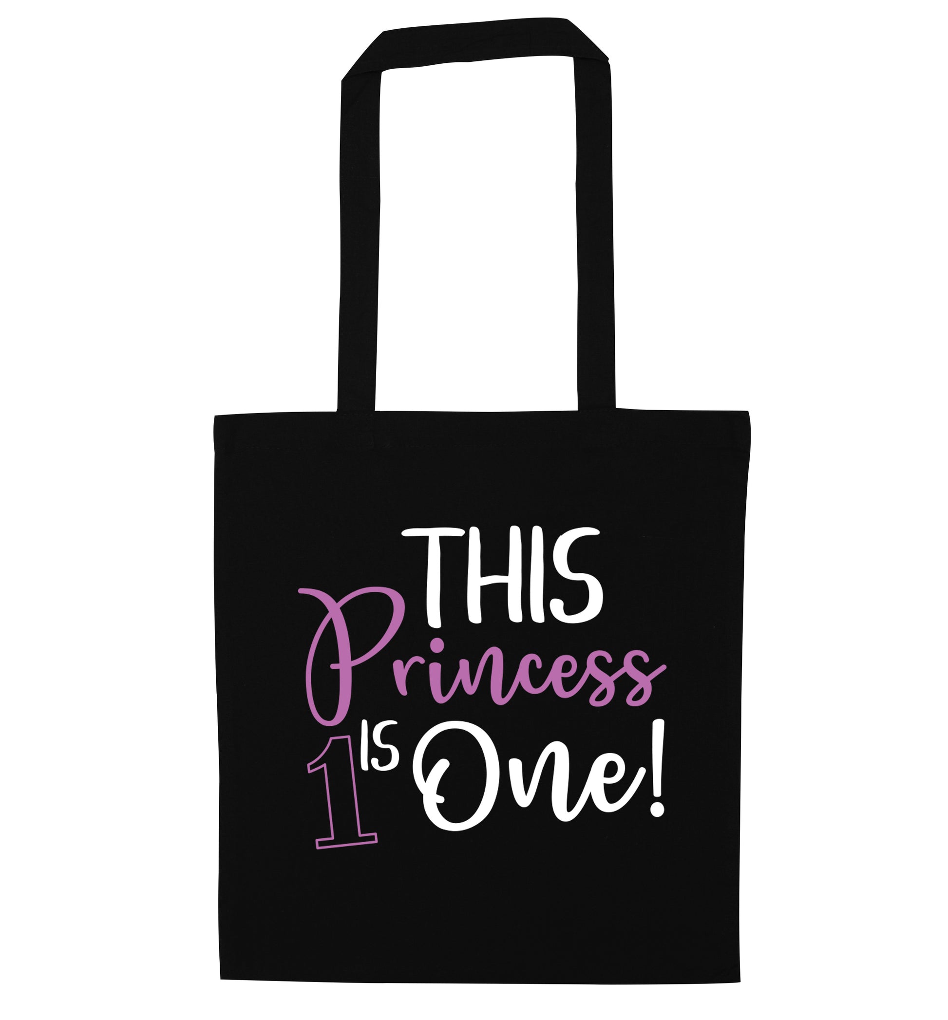 This princess is one black tote bag