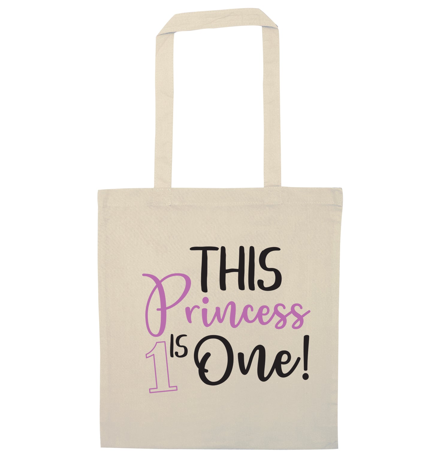 This princess is one natural tote bag