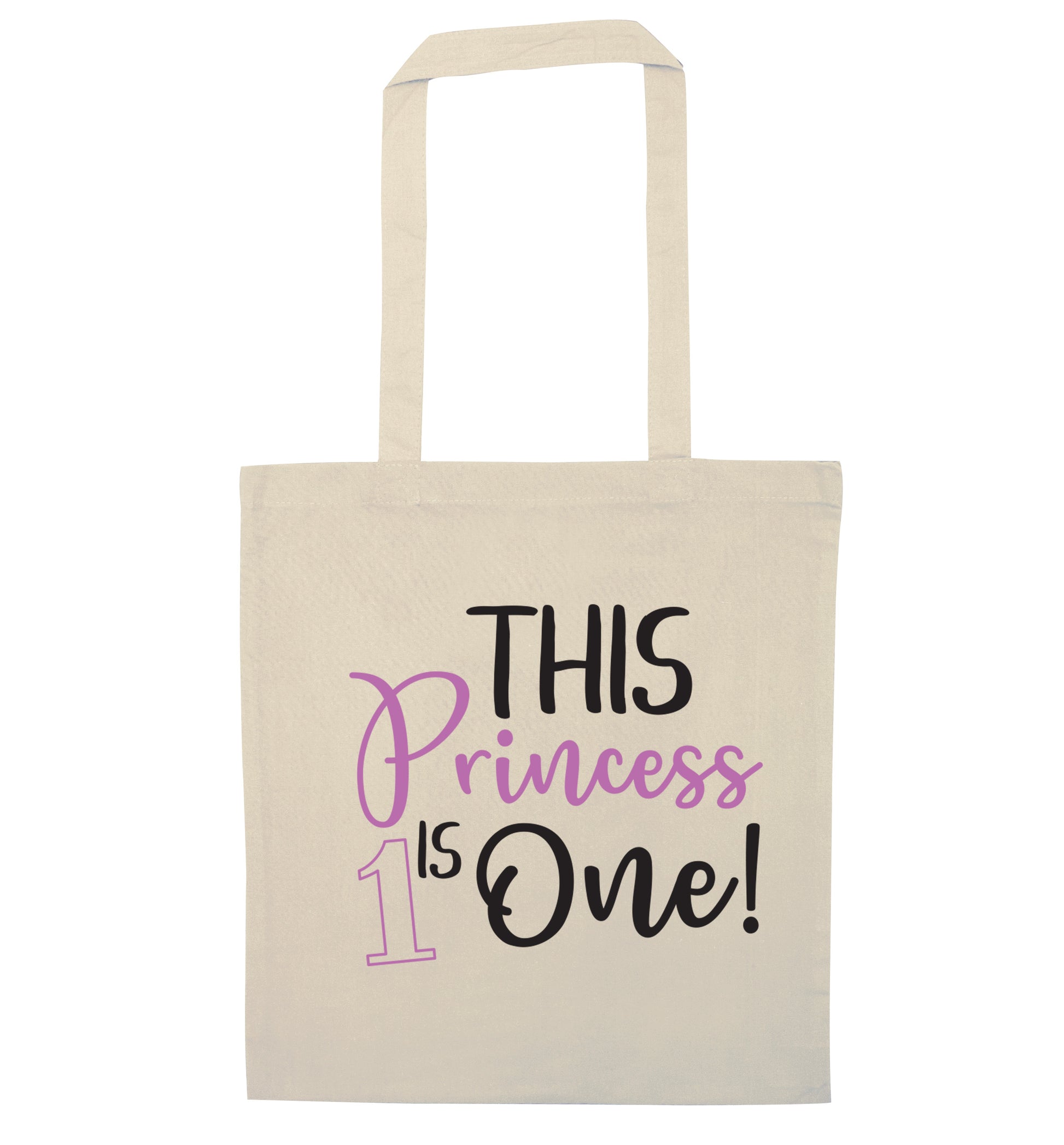 This princess is one natural tote bag