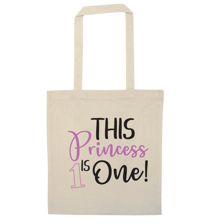 This princess is one natural tote bag