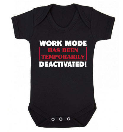 Work mode has now been temporarily deactivated Baby Vest black 18-24 months