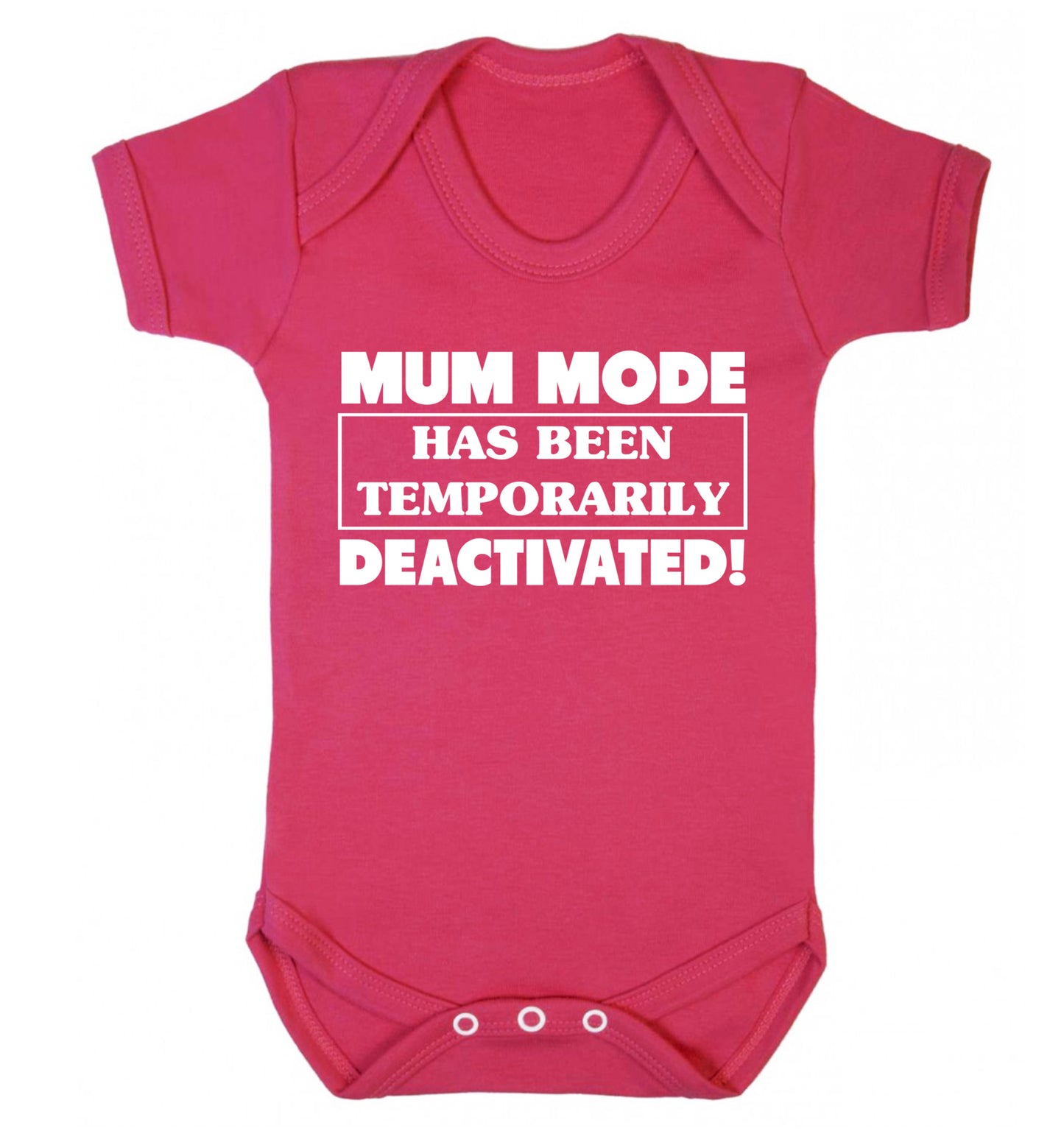 Mum mode has been temporarily deactivated! Baby Vest dark pink 18-24 months