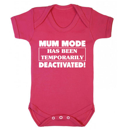 Mum mode has been temporarily deactivated! Baby Vest dark pink 18-24 months